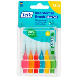 TePe Gap Brushes Original MIX Pack - 6 strrelser