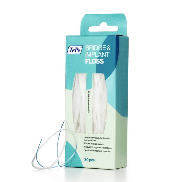 TePe Bridge &amp; Implant Floss Tandtrd