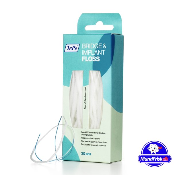 TePe Bridge &amp; Implant Floss Tandtrd