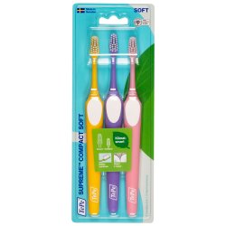 TePe Soft Tannbrster 3 stk. Supreme Compact