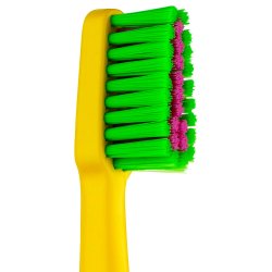 4 stk. Ekstra myke TePe Color kompakte tannbrster med myke brster