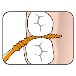 TePe EasyPick 60 stk. Tandstikbrster XS/Small ORANGE