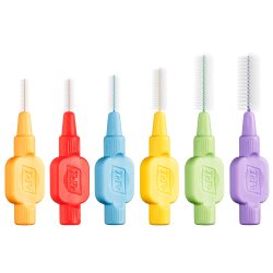 TePe Mellemrumsbrster Extra SOFT 0.7 mm. ISO 4 GUL 6 stk.