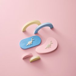 Tandtrd utan PFAS fr barn Humble Co. KIDS Floss Picks