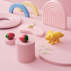 Tandtrd utan PFAS fr barn Humble Co. KIDS Floss Picks