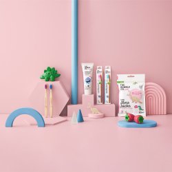 Tandtrd utan PFAS fr barn Humble Co. KIDS Floss Picks