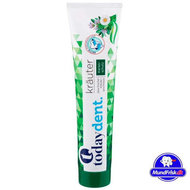 Kr&auml;uterzahnpasta Today Dent Kra&uuml;ter 125 ml.