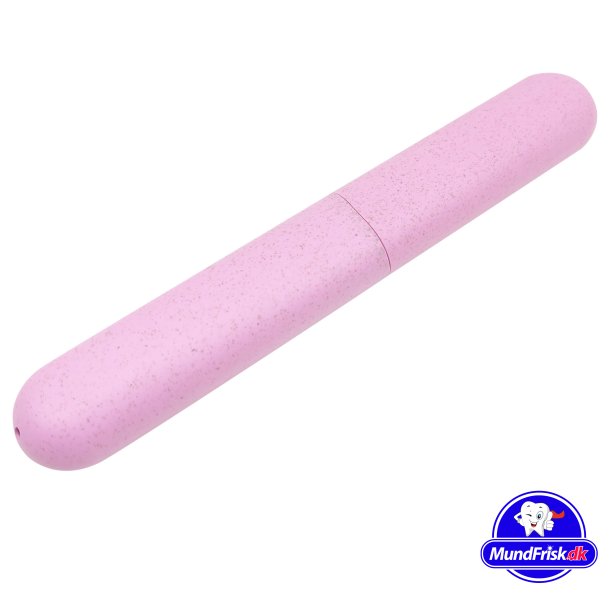 Tandbrste Etui Produceret med Hvedestr PINK