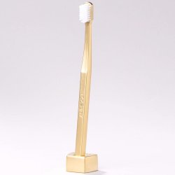 Aurezzi Gold Tandbrste 24 Karat Guldlgning MEDIUM