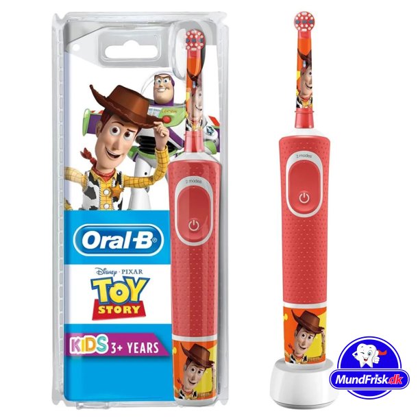kontanter ønskelig Kvittering Oral-B El-tandbørste til børn Toy Story - Oral-B Kids / Stages Power El- tandbørste - MundFrisk.dk
