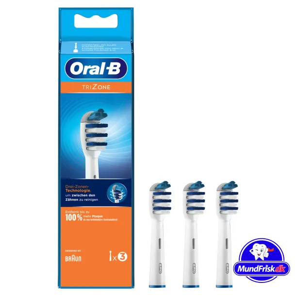 Oral-B Trizone opzetborstels 3 stuks.