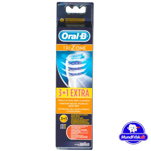 4 Stck Oral-B TriZone Zahnbrstenkpfe - 3+1
