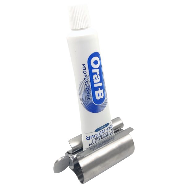 Tubepresser i Rustfri Stl 8,5 x 4 x 3,5 cm