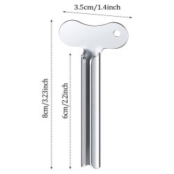 Tubeklemme i rustfri stl - Solid Tubepresser i metal