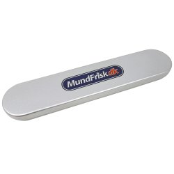 Tungskrapa set Rostfritt stl - 2 st. Tungrengrare Alu box.