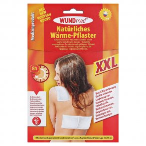 Vrmingsplster XXL Wundmed Natrliches fr rygg & axlar