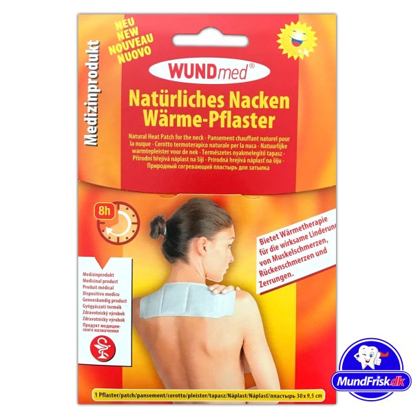 Wundmed Nat&uuml;rliches W&auml;rmepflaster f&uuml;r den Hals - 30 x 9,5 cm.