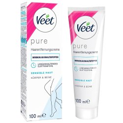 Veet Hrfjerningscreme Krop &amp; Ben Sensibel Hud 100 ml.