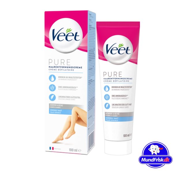 Veet Hair Removal Cream Body & Legs Sensitive Skin 100 ml.