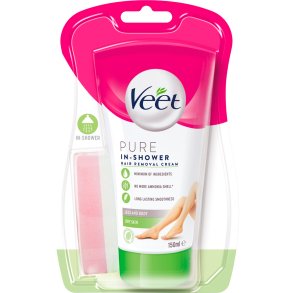 Veet In Shower Hrfjerningscreme Tr Hud 150 ml