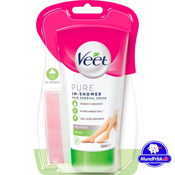 Veet In Shower Hrfjerningscreme Tr Hud 150 ml