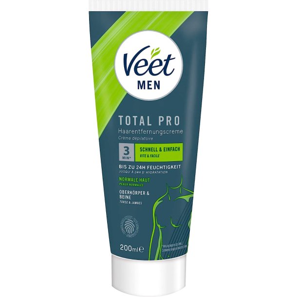 Veet Men Hair Removal Cream Total Pro 200 ml.