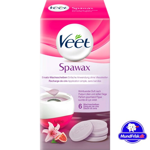 Veet Hrfjerning Spawax Voksskiver Refill 6 stk.