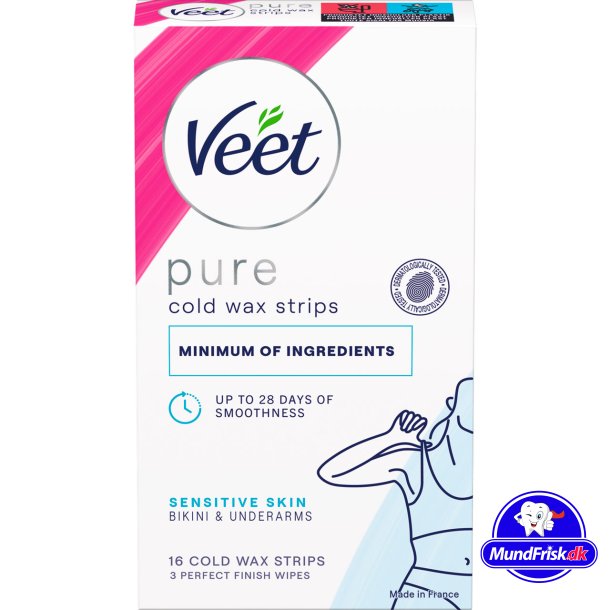 Veet Easy-Gelwax Koldvoksstrimler Bikinilinje &amp; Armhuler