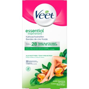 Veet Hrfjerning Voksstrimler Body & Legs Essential Inspirations