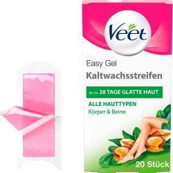 Veet Hrfjerning Voksstrimler Body &amp; Legs Essential Inspirations
