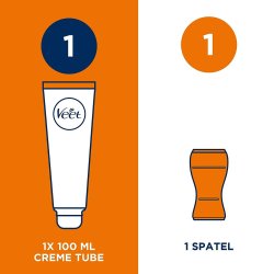 Veet Men Hrfjerningscreme Armhuler 100 ml.