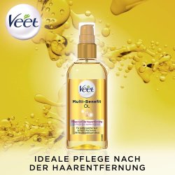 Veet Multi Benefit Care Oil Kropp & Ansikte 100 ml.