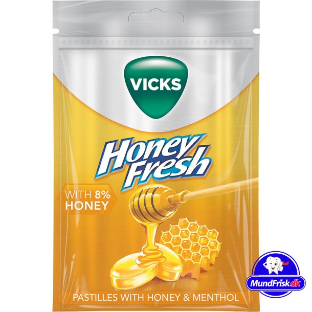 Vicks Halspastiller Honey Fresh 72 gr.