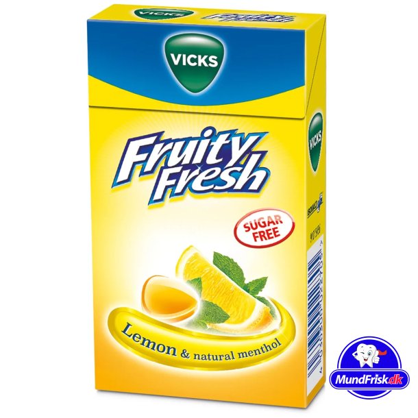 Vicks Hedelmiset kurkkupastillit Fresh