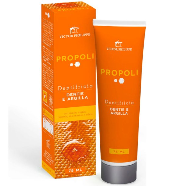 Propolis &amp; Xylitol Tandkrm Victor Philippe Propoli Dentie &amp; Clay 75 ml