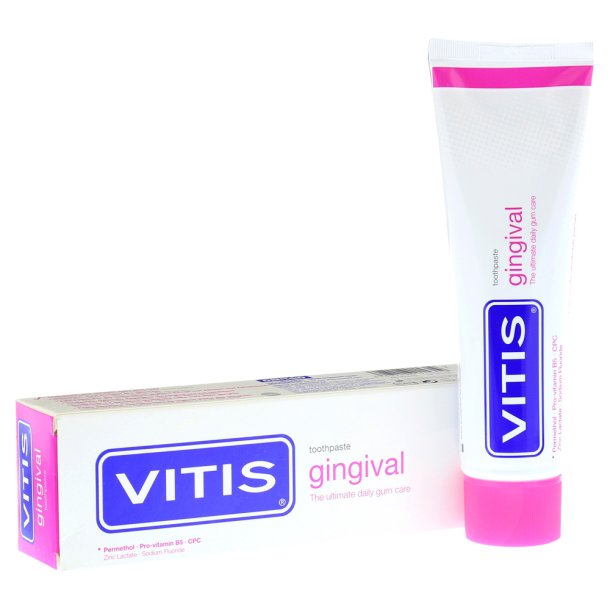 Vitis Tandkrm Gingival Against Icings &amp; Sensitive Gums 100 ml