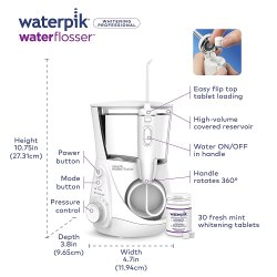 Waterpik Waterflosser Whitening Professional Mundskyller