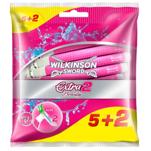 Wilkinson Engangsskrabere Woman Extra 2 Beauty 5+2