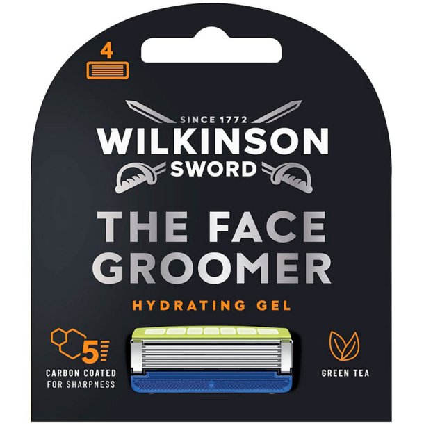 Wilkinson Sword Barberblade Hydro 5 The Face Groomer 4 stk.