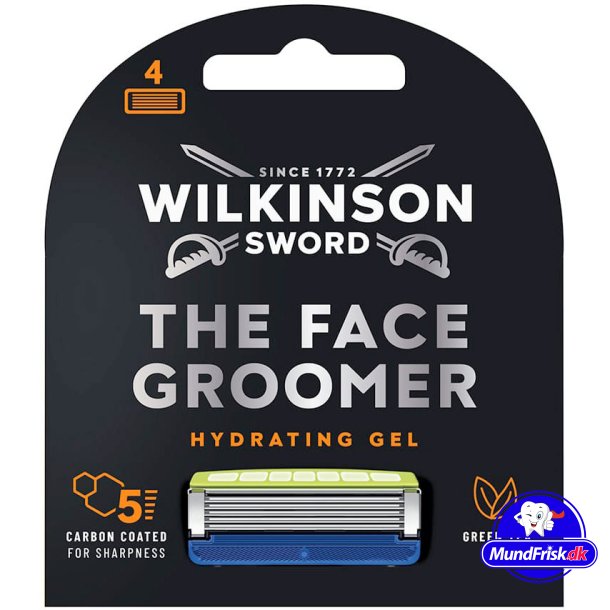 Wilkinson Sword Barberblade Hydro 5 The Face Groomer 4 stk.