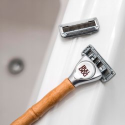 Bulldog Razor Bamboo handtag