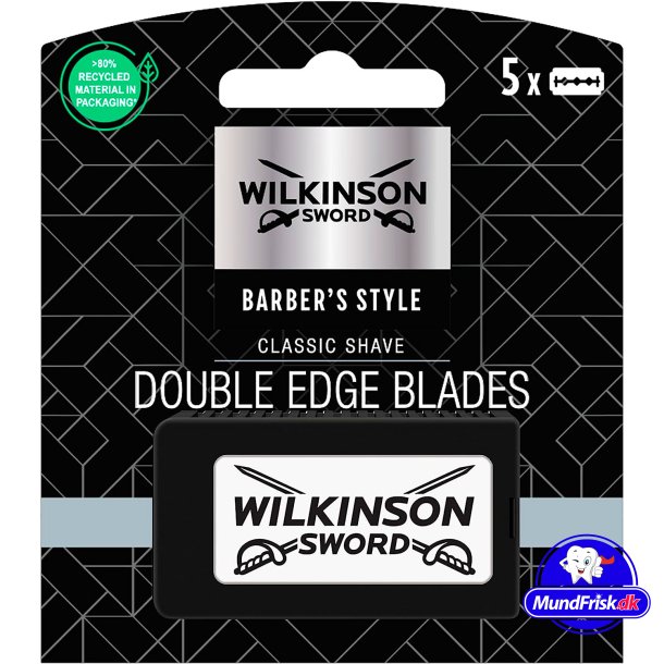 Wilkinson partatert Classic Double Edge 5 kpl.
