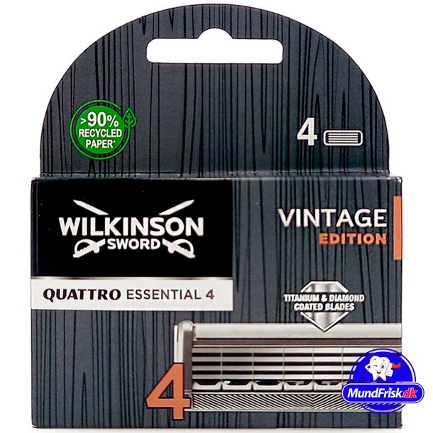 Wilkinson Quattro Vintage Rasierklingen 4 Stk.