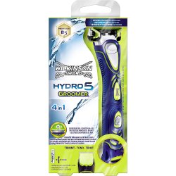 Wilkinson Hydro 5 Groomer Batteri Barbermaskine + Skgtrimmer