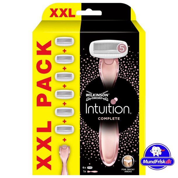 Wilkinson Woman Razor Intuition Complete + 6 Rasierklingen