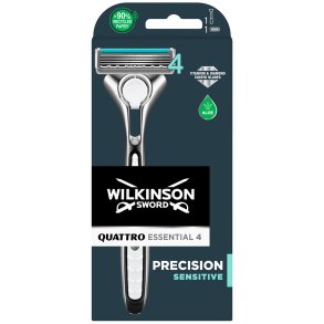 Wilkinson Titanium Razor Quattro Essential 4 Precision Sensitive