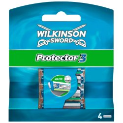 Wilkinson Protector 3 Barberblade 4 stk.