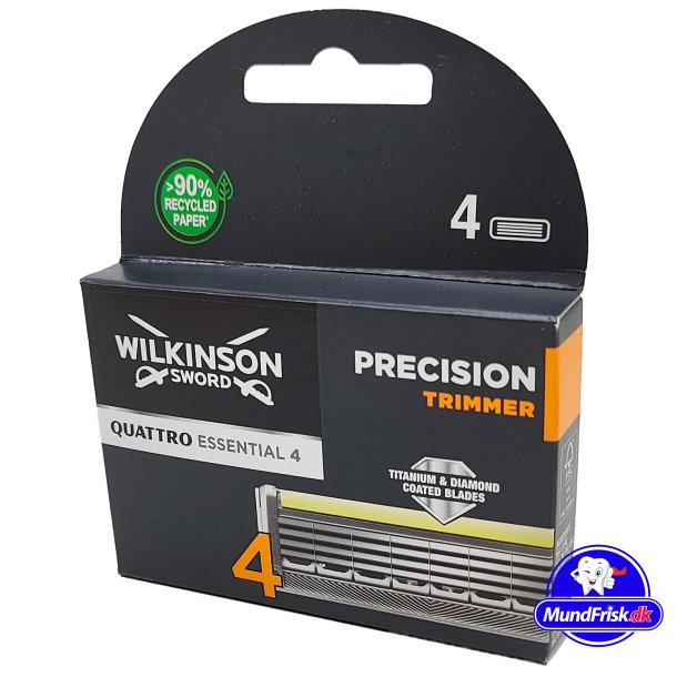 Wilkinson Quattro Titanium Precision Barberblade 4 stk.