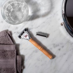 Bulldog Razor Bamboo handtag