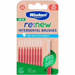 Hllbara rymdborstar 30 st. Visdom 0,50 mm. ISO 2